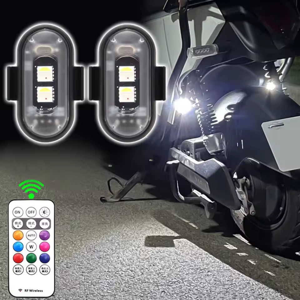Car/Motorcycle RGB LED Strobe Lights